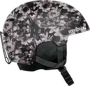 Casco SANDBOX ICON SNOW (Sistema de Ajuste) '24 - Negro Floral - Talla Mediana - Nuevo en Caja - Imagen 1 de 4