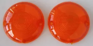 1957 Chevrolet Parklight Lens (Amber with Bowtie) #1.31A Amber - Bild 1 von 1