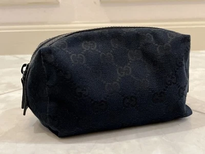 GUCCI 29595 GG Patrón GG Lona x Bolsa de Cuero #QYCNVA Foto 1 de 4