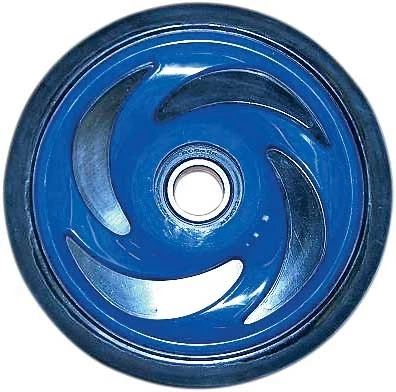 Parts Unlimited R5350J-2 201C Idler Wheel-5.35in.x.75in w/ Insert-Indy Blue - Image 1 of 3