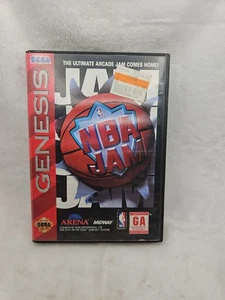 NBA Jam (Sega Genesis, 1994) Complete Tested  - Picture 1 of 6
