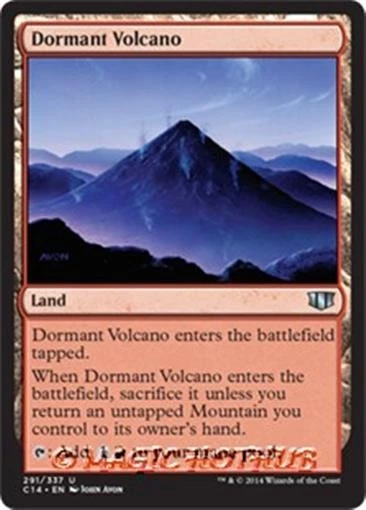MTG - DORMANT VOLCANO - Commander 2014 (U) - Image 1 of 1