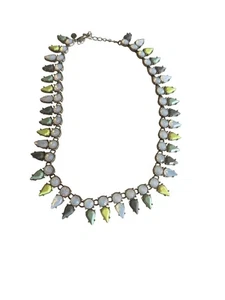 J.Crew Multi-Color Teardrop Necklace With Crystal Accents - Picture 1 of 3