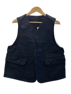 Mens Engineered Garments Engineered Garments Vest M Cotton BLK - Image 1 of 4