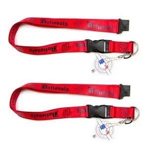 Washington Nationals MLB Old English Lanyard 2 Pack - Picture 1 of 2