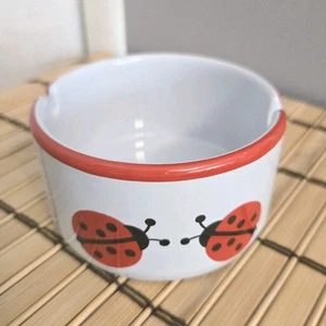 Vtg Waechtersbach Ladybug Ashtray Trinket Dish Garden Insect Change Container  - Picture 1 of 9