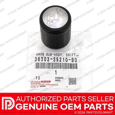 GENUINE Toyota 4Runner FJ Cruiser OEM Transfer Shift Lever Knob 36303-35210-B0 - Image 1 of 4