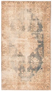Vintage Hand-Knotted Area Rug 3'7" x 6'6" Traditional Wool Carpet - Picture 1 of 9