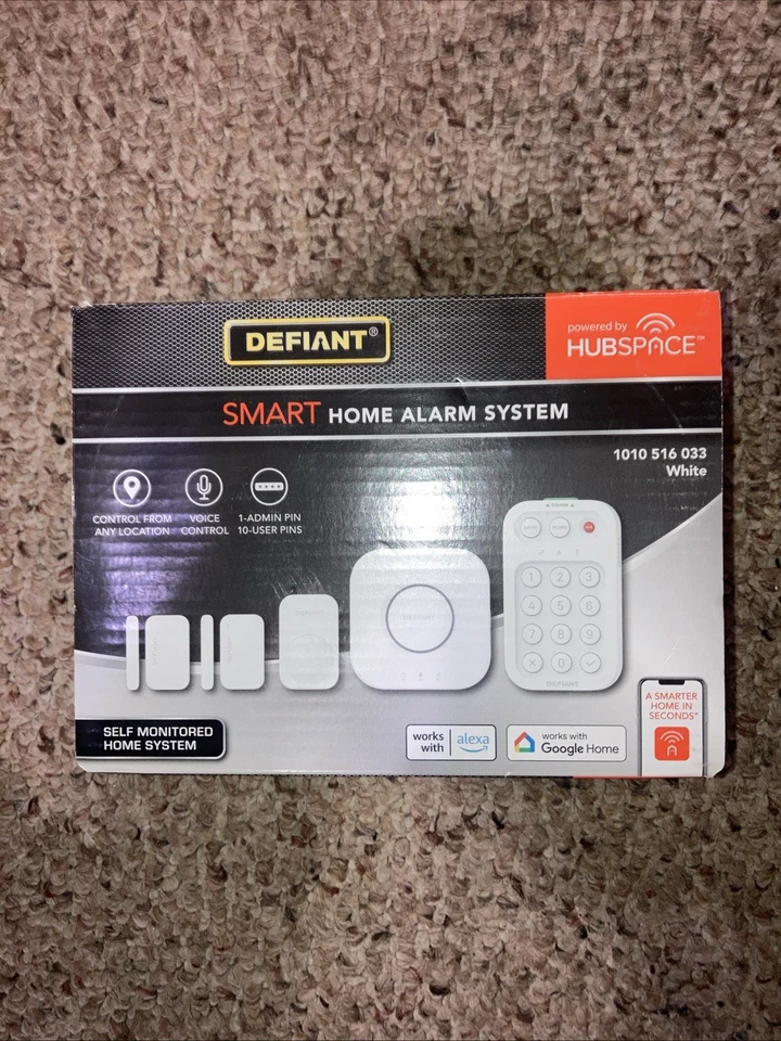 Defiant Smart Home Alarm System with WiFi and Bluetooth, Powered by Hubspace NEW - Image 1 of 4