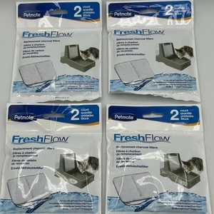 Filters for Petmate Fresh Flow Pet Fountains, 4 New packages - Picture 1 of 4