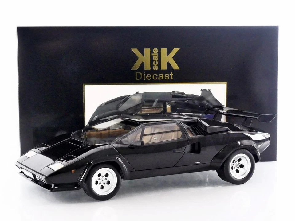 KK SCALE MODELS 1/12 - LAMBORGHINI COUNTACH LP 5000S QV - 1985 120143BK - Photo 1/1