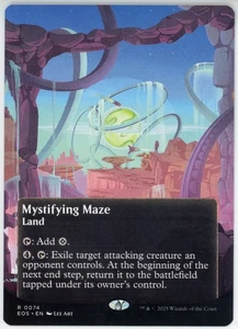Mystifying Maze Borderless Regular Edge of Eternities MTG 074 EOS - Picture 1 of 2