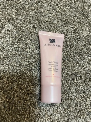 Crema limpiadora suave limpia Estee Lauder piel seca tamaño de viaje 1 fl oz nueva Foto 1 de 3