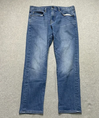 Gap Denim Jeans Mens 33 X 30 Slim Fit Stretch Medium Wash Blue Denim - Image 1 of 4