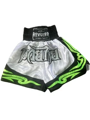 Pantalones Cortos de Lucha de Entrenamiento Muay Thai Juvenil REVGEAR, MMA, Juvenil Pequeño, Bueno Foto 1 de 4