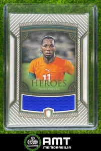 2025 Futera HR07 Didier Drogba Heroes Jersey 17/20 Chelsea - Picture 1 of 3