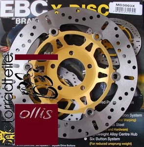 EBC front brake rotor / disc / disc - Suzuki RGV 250 - VJ21A/B - stainless steel - Picture 1 of 1