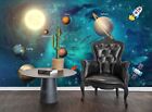 3D Sonne Planet Rakete Weltraum Tapete Wandgemälde Fototapete Wandaufkleber 46