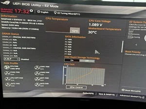 ASUS ROG RAMPAGE V EDITION 10 Motherboard + i7-6800K. 16 GB DDR4 M.2 E-ATX - Afbeelding 1 van 7