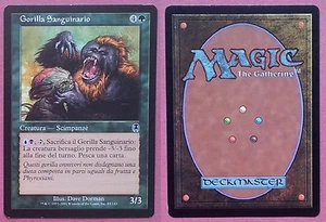 2x Gorilla Sanguinario - Magic MTG Apocalisse - Foto 1 di 1