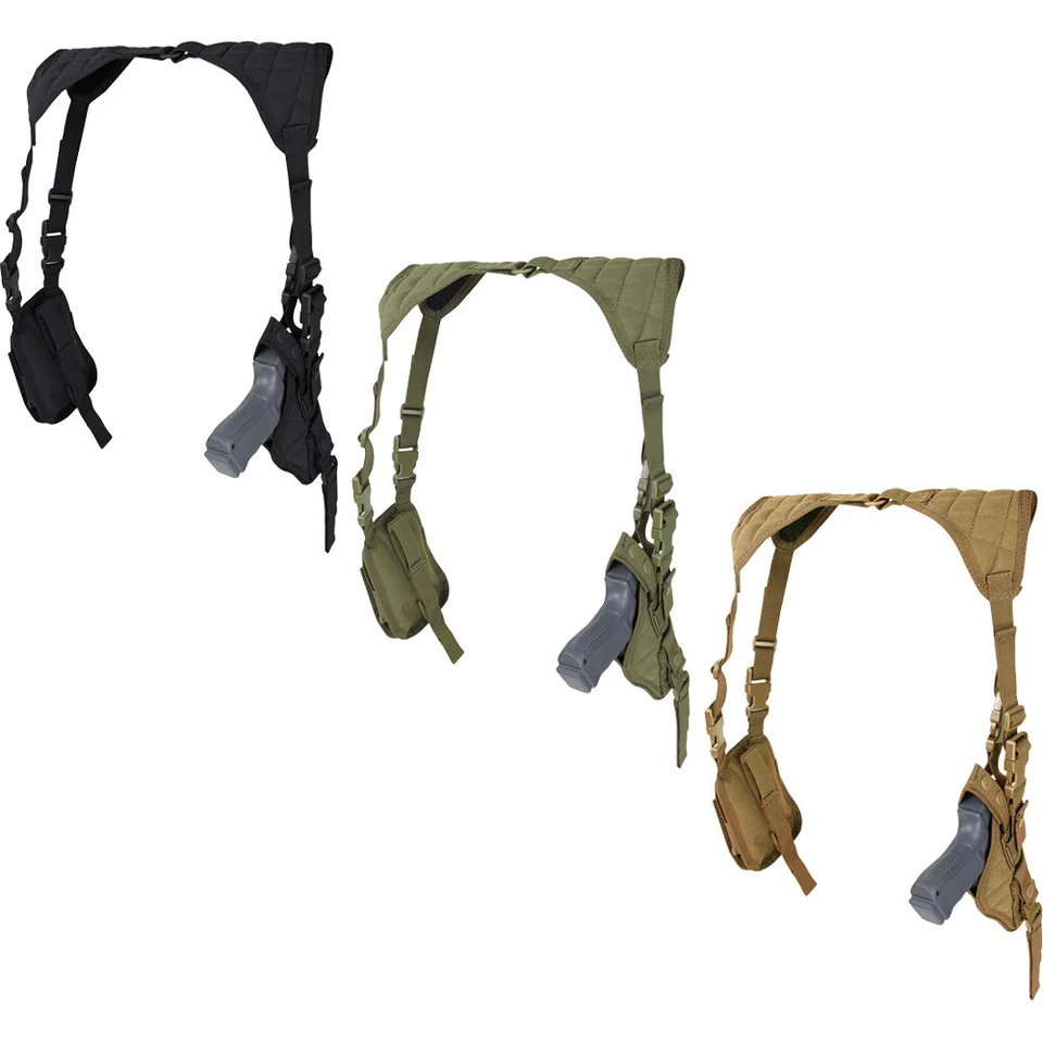 Funda de hombro pistola AIRSOFT vertical universal ambidiestra táctica Condor Foto 1 de 3