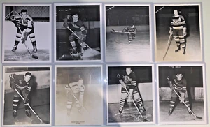 6 National Hockey Player Photos Buddy O'Connor, Gaye Stewart - Picture 1 of 12