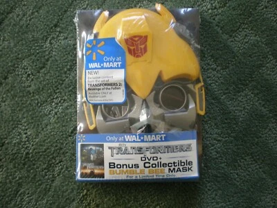 Wal-Mart Exclusive - Transformers DVD & Bonus Collectible Mask - 2007 - NIP Foto 1 de 4