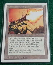 Rocket Launcher	 Revised Edition - Magic the Gathering Mtg artifact