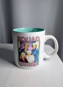 The Golden Girls "Squad Goals" 20oz Ceramic Mug BPA-Free Large Coffee Cup - Picture 1 of 4