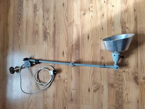 Midgard Lampe Gelenklampe Werkstattlampe Bürolampe Schreibtischlampe DDR - Bild 1 von 20
