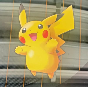 Pikachu Pokemon Sticker Bumpersticker Anime Car Window Vinyl Decal Mouse Pokemon - Picture 1 of 6