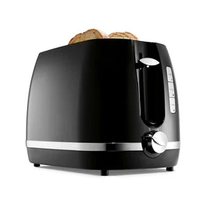 Toaster 2-Slice Electric Automatic Crumb Tray Defrost Reheat Variable Browning A - Picture 1 of 9