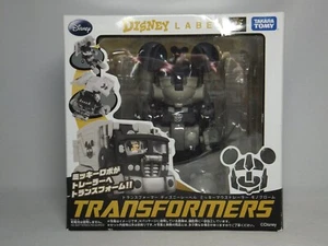 Transformers Disney Label Mickey Mouse Trailer Monochrome Ver. TAKARA TOMY - Picture 1 of 5