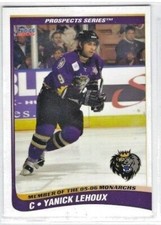 2005-06 Manchester Monarchs (AHL) Series 2 Yanick Lehoux
