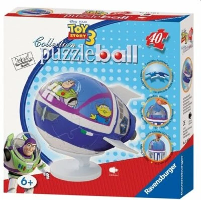 40 Pièces de Puzzle,Puzzleball - Toy Story Vaisseau Spatial,Ravensburger 114450 - Photo 1/2