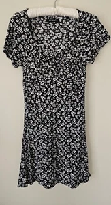 Ripcurl - Dress - Black - White Flowers - XS - Picture 1 of 7