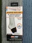 Copper Fit Rapid Relief Hot/Cold Arch Wrap Gel Pack For Plantar Fascia One Size