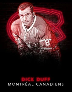 Dick Duff Montreal Canadiens 8x10 Photo - Bild 1 von 1