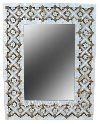 Indian Handmade Mother of Pearl Inlay Brass Butterfly Design Cover