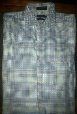 Camisa de manga larga John W. Nordstrom para hombre - Algodón egipcio - Talla pequeña Foto 1 de 2