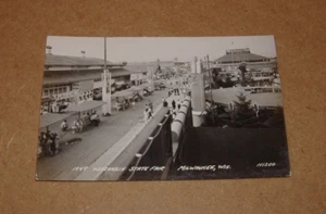 1949 Midway View Coliseum Wisconsin State Fair Milwaukee Wisconsin RPPC WI - Picture 1 of 2