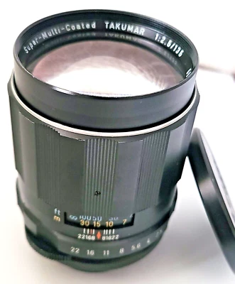 Pentax Super-Multi-Coated TAKUMAR 135mm F/2.5 Lens M42 Excellent+ No. 5596783 - Image 1 of 4