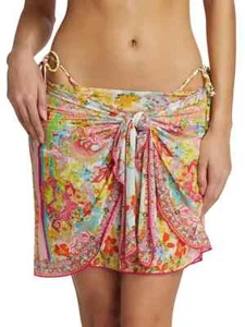 NWT - Camilla "An Italian Welcome" Short Sarong Cover-Up, Multi - Large/XLarge - Picture 1 of 3
