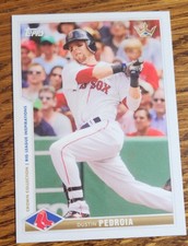 2022 Topps X Bobby Witt Jr. Crown Collection #42 Dustin Pedroia Boston Red Sox 