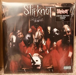 SLIPKNOT Self Titled Lemon VINYL LP LIMITED EDITION ** New Sealed - Picture 1 of 2