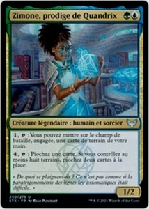 MTG Magic STX - [x2] Zimone, Quandrix Prodigy/prodige de Quandrix, French/VF - Picture 1 of 1