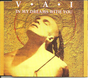 STEVE VAI In My Dreams with you w/ RARE EDIT 3TRX CD single SEALED USA seller