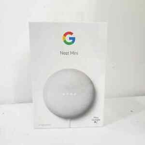Google Nest Mini (2nd Generation) Smart Speaker Chalk BRAND NEW SEALED BOX