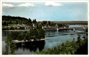 ~ 1960 BERGEFORSEN postal postal antigua sin usar Suecia Sweden Sverige - Imagen 1 de 2