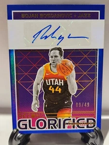 2022 Panini Recon Glorified Signatures Bojan Bogdanovic Auto /49 #GS-BOJ Knicks - Picture 1 of 3